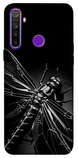 Чехол на Realme 5 Black dragonfly фото 1 из 1
