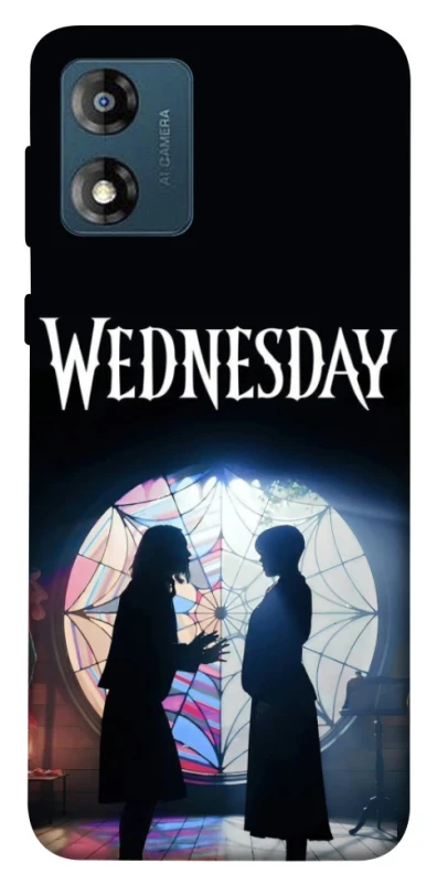 Чехол на Motorola Moto E13 Wednesday & Enid фото 1 из 1