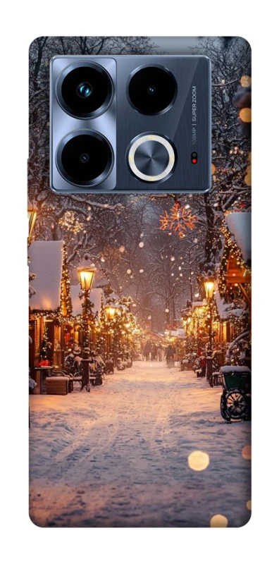 Чохол на Infinix Note 40 4G Новорічний v50 фото 1 з 1