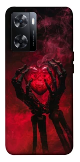 Чохол на OnePlus Nord N20 SE Heart in the hands of a skeleton фото 1 з 1