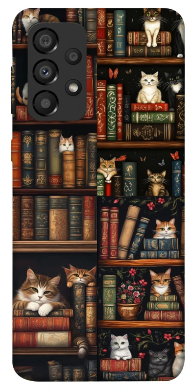 Чохол на Samsung Galaxy A33 5G Cats & Books фото 1 з 1