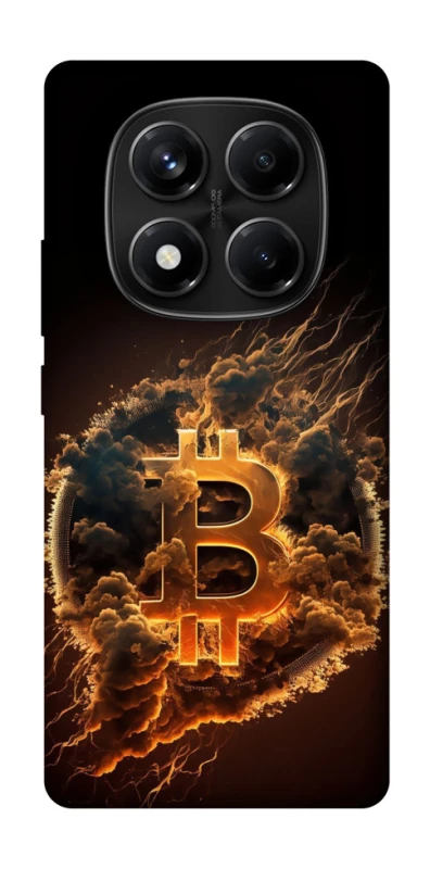 Чохол на Xiaomi Redmi Note 14 Pro 4G Smoky Bitcoin фото 1 з 1