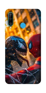 Чехол на Huawei P30 lite Venom vs Spiderman фото 1 из 1