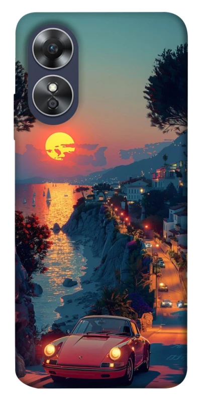 Чохол на Oppo A17 Porsche sunrise фото 1 з 1