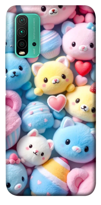 Чохол на Xiaomi Redmi Note 9 4G / Redmi 9 Power Soft toys фото 1 з 1