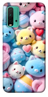 Чохол на Xiaomi Redmi Note 9 4G / Redmi 9 Power Soft toys фото 1 з 1