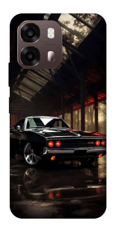 Чохол на Oppo A6 Black classic car фото 1 з 2