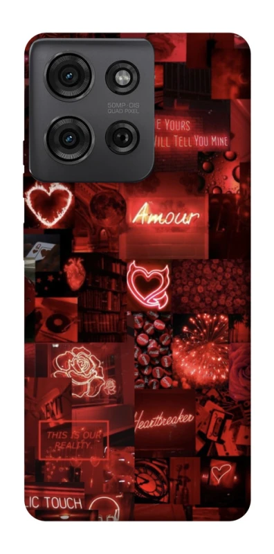 Чохол на Motorola Moto G75 Love collage ver.6 фото 1 з 1