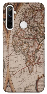 Чохол на Realme 6i Карта подорожей фото 1 з 1