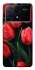 Чохол на Xiaomi Poco X6 Червоні тюльпани фото 1 з 1