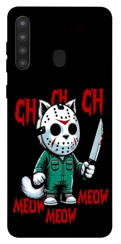 Чехол на Samsung Galaxy A21 Lucky Friday 13th Cat фото 1 из 1