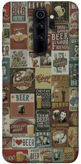 Чохол на Xiaomi Redmi Note 8 Pro Retro collage ver.1 фото 1 з 1