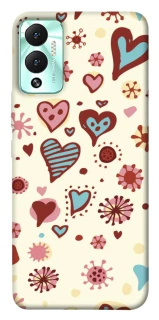 Чохол на Infinix Hot 12 Play Pretty hearts фото 1 з 1