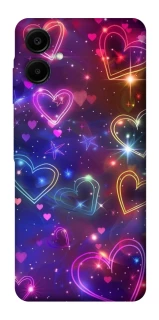 Чехол на Samsung Galaxy A06 Drawn hearts фото 1 из 1