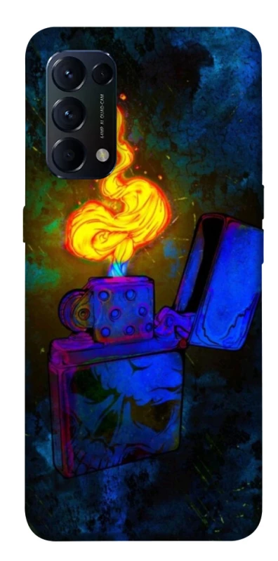 Чохол на Oppo Reno 5 4G Запальничка фото 1 з 1