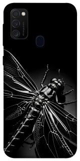 Чохол на Samsung Galaxy M21 Black dragonfly фото 1 з 1