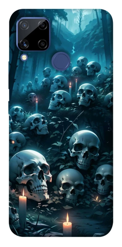 Чехол на Realme C15 Skulls v3 фото 1 из 1