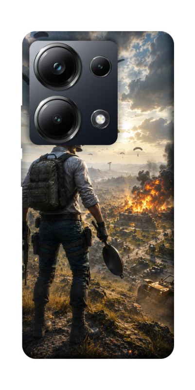 Чехол на Xiaomi Poco M6 Pro 4G PUBG ver.2 фото 1 из 1