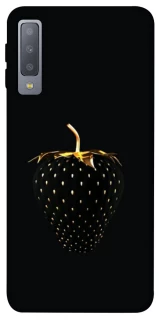 Чохол на Samsung A750 Galaxy A7 (2018) Чорна полуниця фото 1 з 1