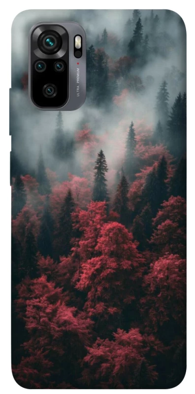 Чехол на Xiaomi Poco M5s Red Wood фото 1 из 1