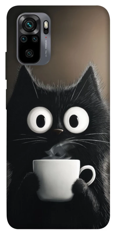 Чохол на Xiaomi Redmi Note 10 / Note 10s morning cat фото 1 з 1