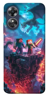 Чохол на Oppo A17 Minecraft v3 фото 1 з 1