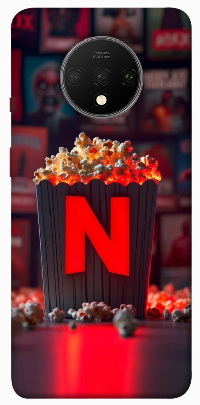 Чехол на OnePlus 7T Netflix and popcorn фото 1 из 1