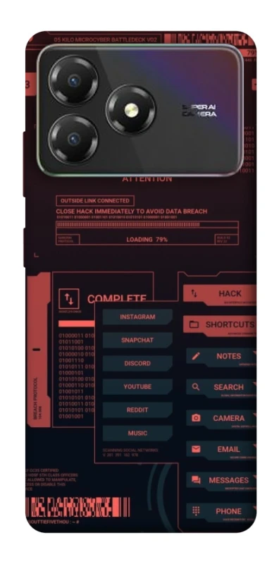 Чохол на ZTE Blade A36 Attention фото 1 з 1