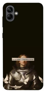 Чехол на Samsung Galaxy A04 Not afraid фото 1 из 1
