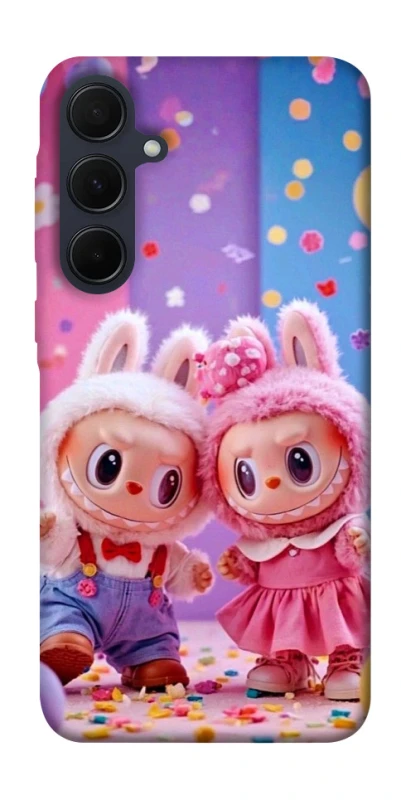 Чохол на Samsung Galaxy A35 Labubu twins ver.3 фото 1 з 1