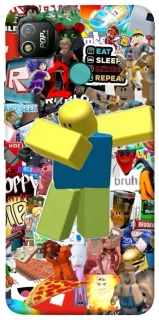 Чохол на TECNO POP 4 Roblox style фото 1 з 1