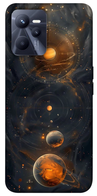 Чехол на Realme C35 Солнечная система фото 1 из 1