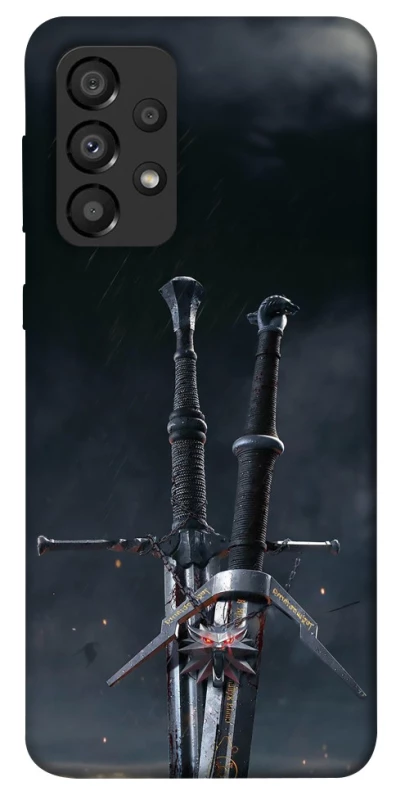 Чохол на Samsung Galaxy A33 5G Мечі Ведьмака фото 1 з 1