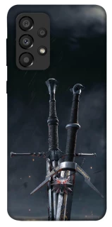 Чехол на Samsung Galaxy A33 5G Мечи Ведьмака фото 1 из 1