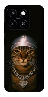 Чохол на ZTE Blade A55 4G Cat in Bling фото 1 з 1