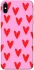 Чехол на Apple iPhone XS Max (6.5") Red hearts 2 фото 1 из 1