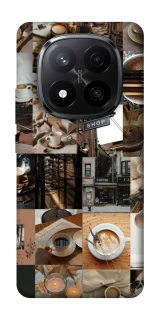 Чохол на Xiaomi Redmi Note 14 Pro+ 5G Coffee collage ver.3 фото 1 з 1