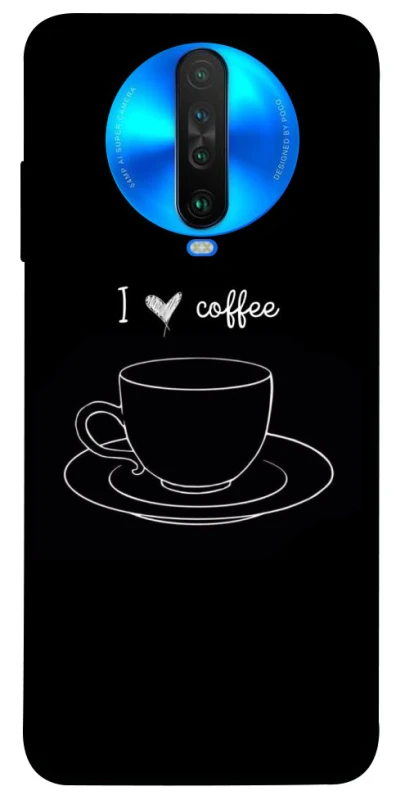 Чехол на Xiaomi Poco X2 Black coffee фото 1 из 1