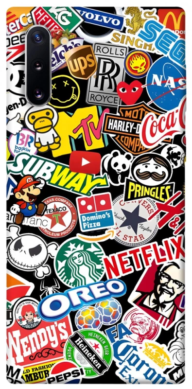 Чехол на Samsung Galaxy Note 10 brands фото 1 из 1