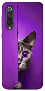 Чохол на Xiaomi Mi 9 SE Кіт-підглядач фото 1 з 1