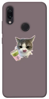 Чохол на Xiaomi Redmi Note 7 / Note 7 Pro / Note 7s cat matcha фото 1 з 1