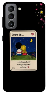 Чехол на Samsung Galaxy S21 FE Love is ver.6 фото 1 из 1