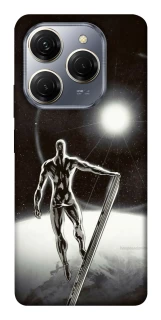 Чохол на TECNO Spark 20 Pro Срібний серфер фото 1 з 1