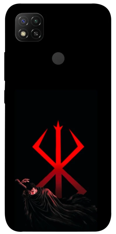 Чохол на Xiaomi Redmi 9C Berserk Red Logo фото 1 з 1