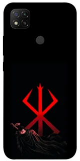 Чохол на Xiaomi Redmi 9C Berserk Red Logo фото 1 з 1