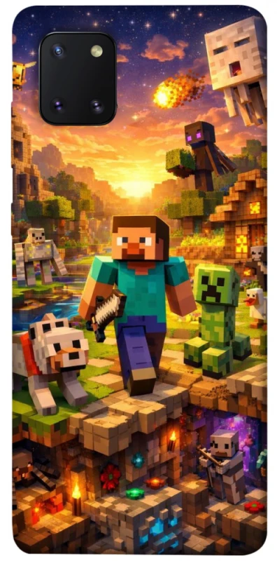 Чохол на Samsung Galaxy Note 10 Lite (A81) Minecraft v6 фото 1 з 1