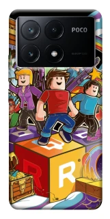 Чехол на Xiaomi Poco X6 Roblox family фото 1 из 1