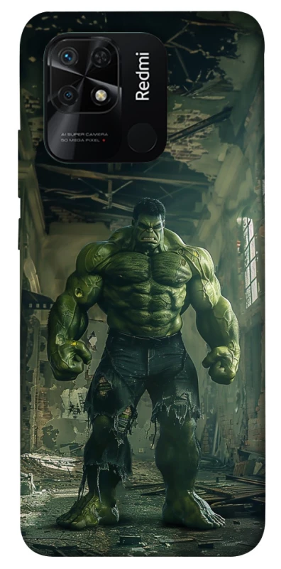 Чехол на Xiaomi Redmi 10C Angry Hulk фото 1 из 1