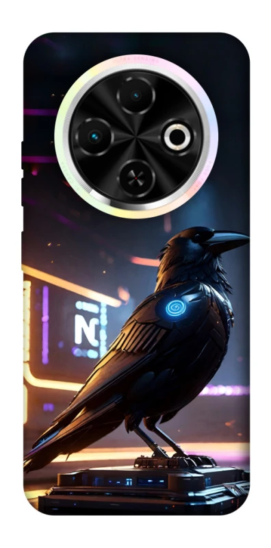 Чехол на TECNO Spark 30C Cyber Raven фото 1 из 1