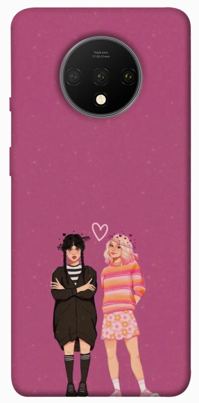 Чехол на OnePlus 7T Raven & Rainbow Wednesday фото 1 из 1